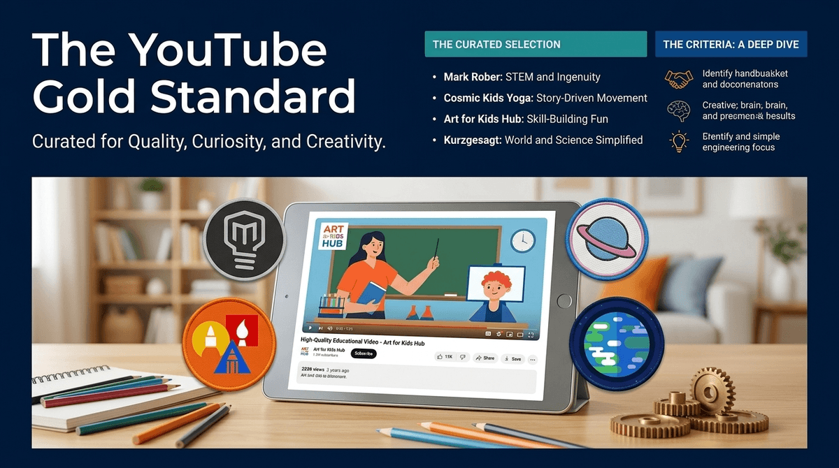 Illustration for Beyond Cocomelon: The Best Family-Friendly YouTube Channels for 2026