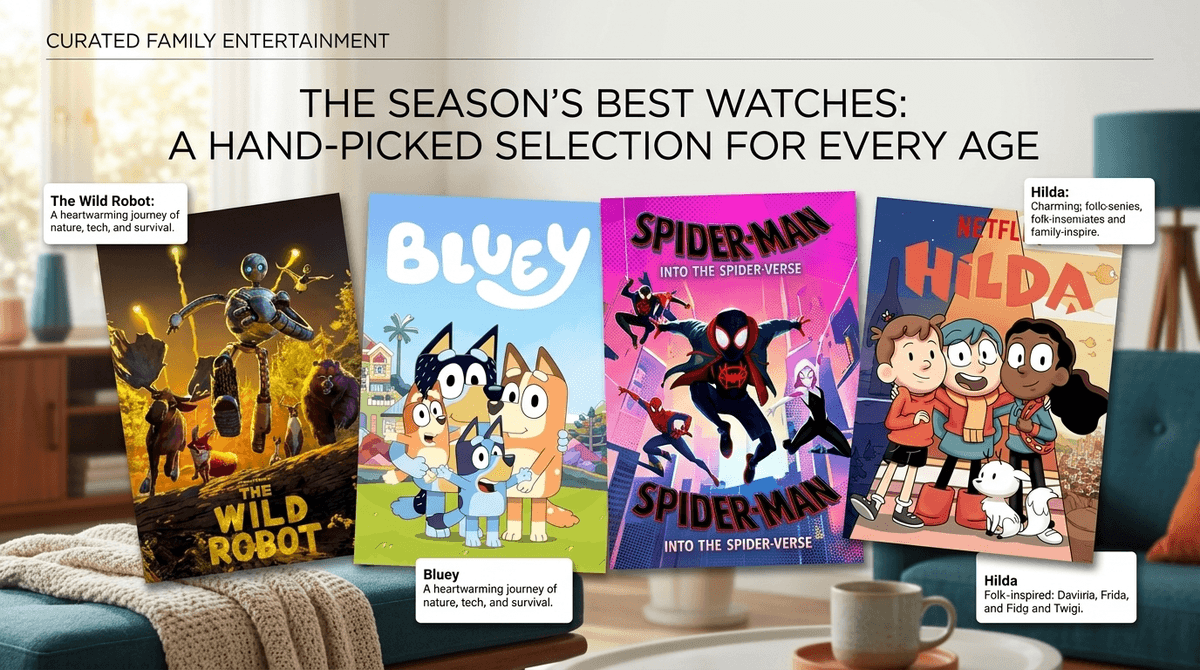 Illustration for The No-Cringe Watchlist: Family Media You’ll Both Legit Enjoy
