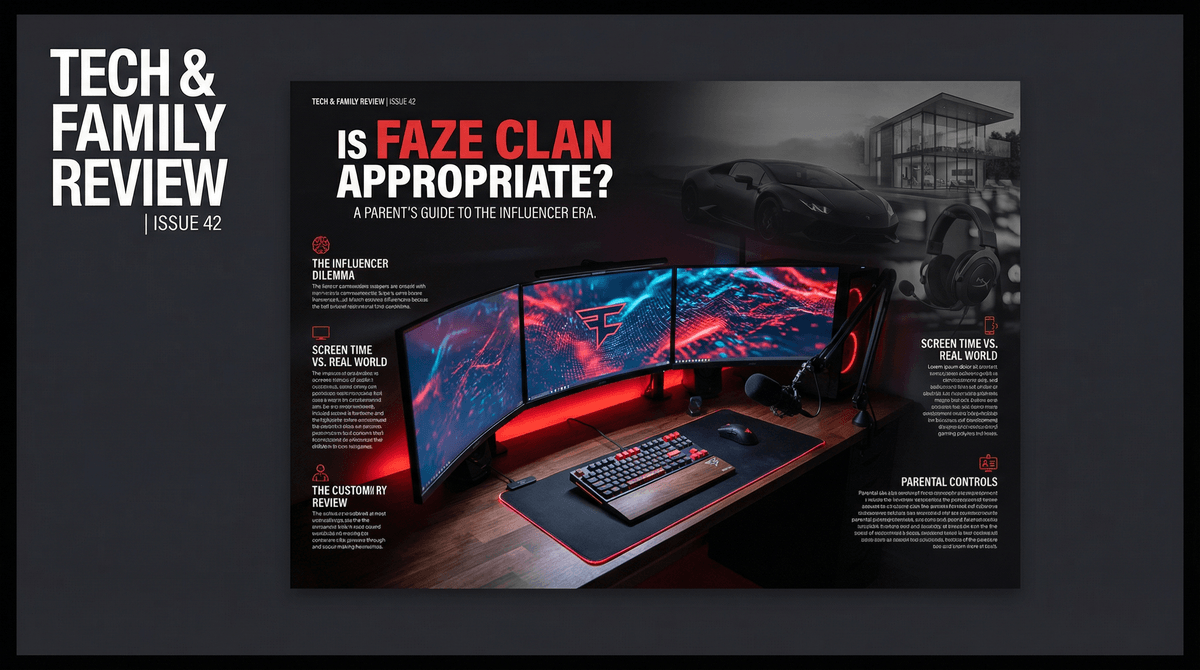 Illustration for Is FaZe Clan Appropriate for Your 12-Year-Old?