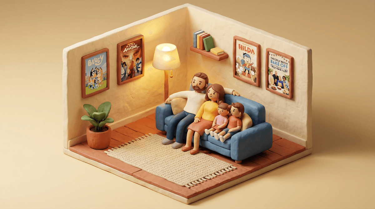 Illustration for Feel-Good Family TV: Shows That Bring Everyone Together