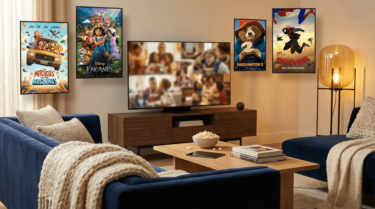 Illustration for Find the Perfect Movie for Family Movie Night