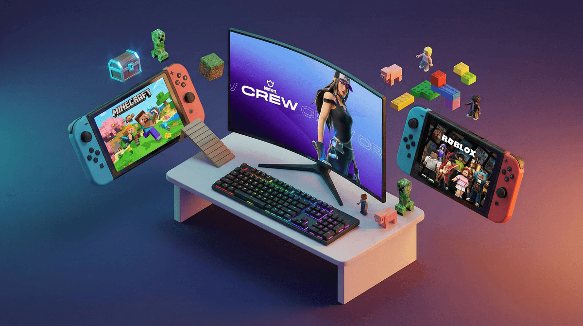 Illustration for Fortnite: What Parents Need to Know About the Battle Royale Phenomenon