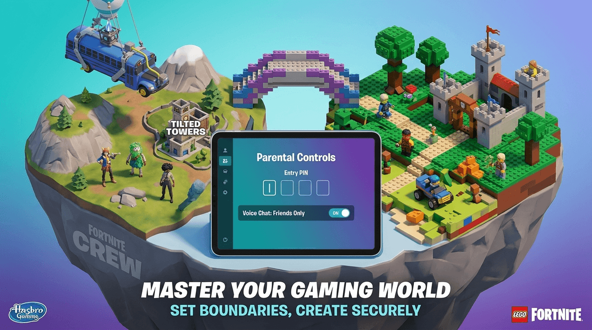 Illustration for Beyond the Battle Bus: Mastering Fortnite Parental Controls