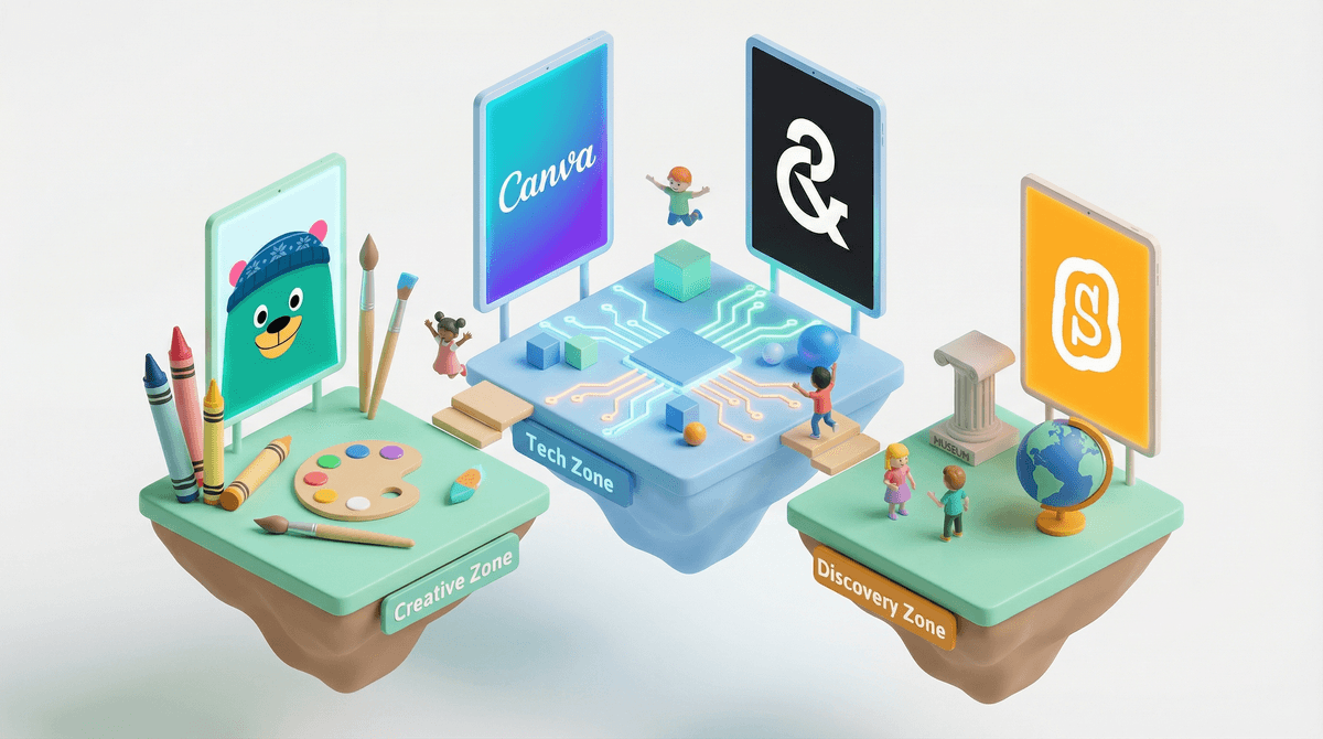 Illustration for Free Online Activities for Kids: The Parent's Guide to Quality Screen Time