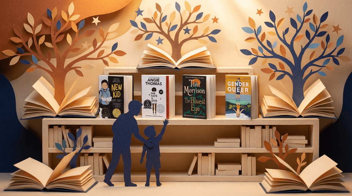 Illustration for Freedom to Read: Why Book Bans Matter for Your Family