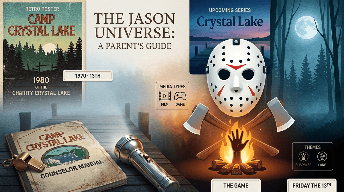 Illustration for Beyond the Hockey Mask: A Parent's Guide to the Friday the 13th Revival