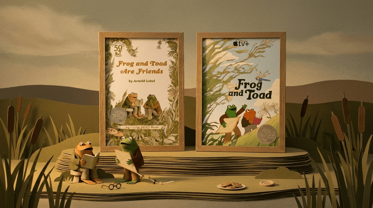 Illustration for Frog and Toad: The High-Quality Antidote to 'Brain Rot' Content