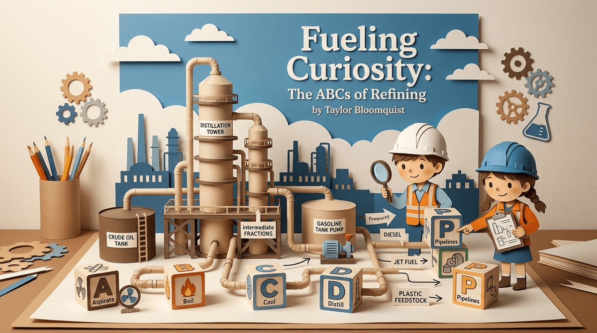 Illustration for Fueling Curiosity: The ABCs of Refining