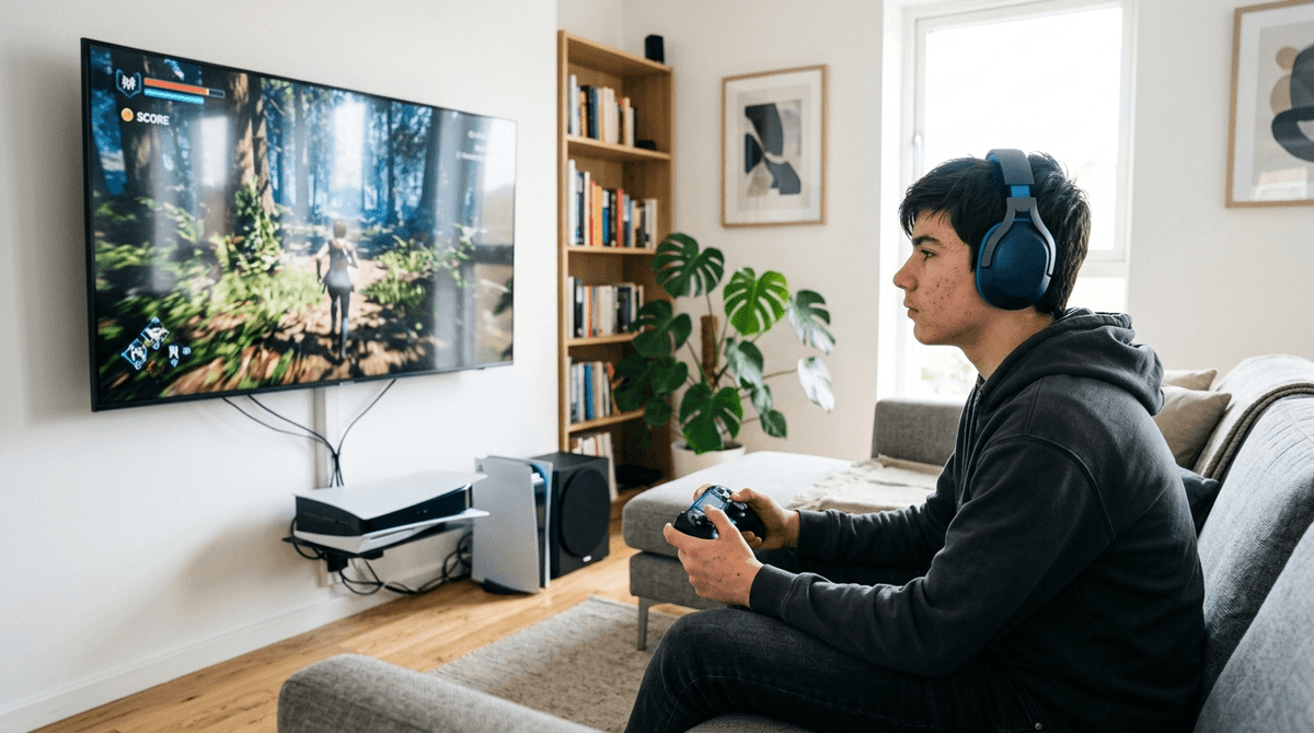 Illustration for Beliefs About Gaming Risks Do Not Prevent Addiction in Teens