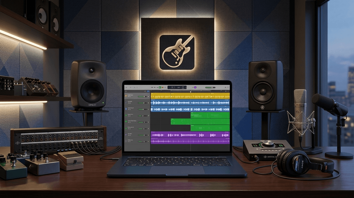 Illustration for From Screen Time to Studio Time: A Parent’s Guide to GarageBand