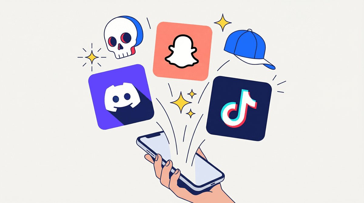 Illustration for Gen Z Emoji Meanings: Why 💀 and 🧢 Don't Mean What You Think