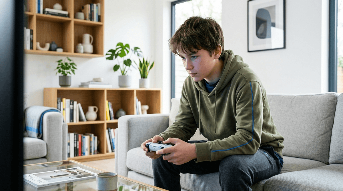 Illustration for One in Ten Kids Meets Criteria for Internet Gaming Disorder