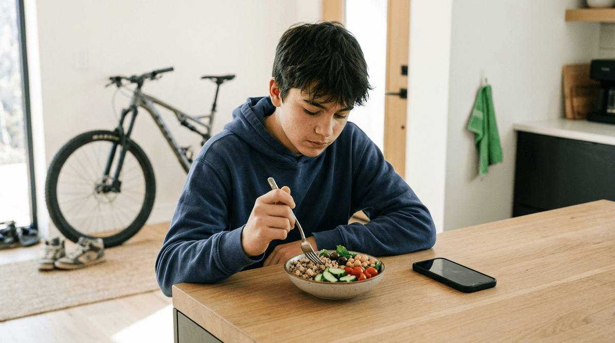 Illustration for GLP-1 Medications Help Teens Stick to Diets Without Boosting Activity