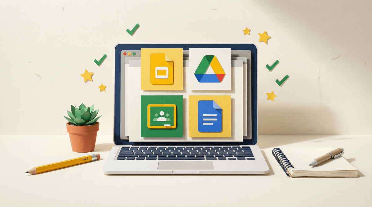Illustration for Google Classroom: The Parent's Guide to Your Kid's Digital Homework Hub