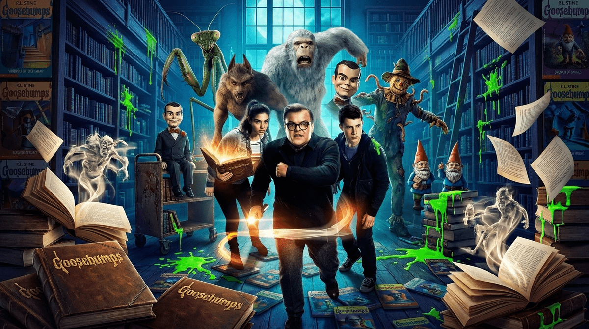 Illustration for Goosebumps (2015): The 'Fun-Scary' Parent Cheat Sheet