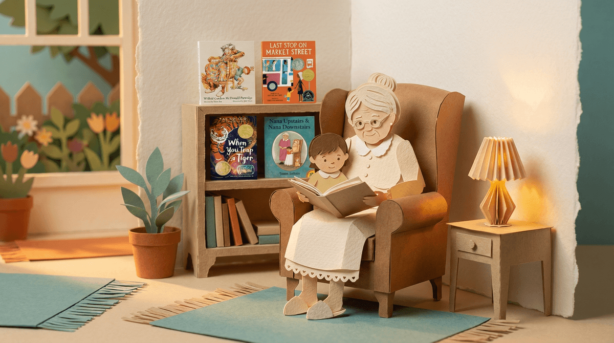 Illustration for Books That Bridge Generations: Building Bonds Between Grandparents and Grandkids