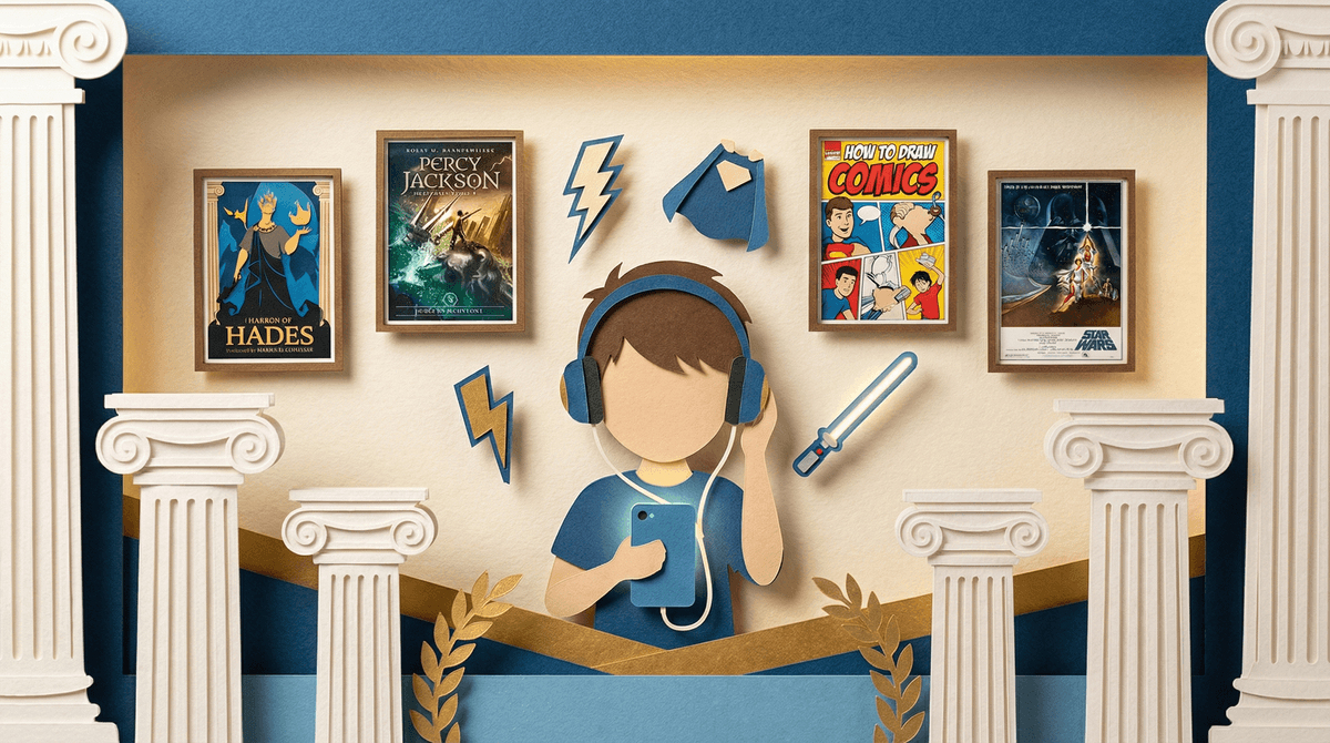 Illustration for Greeking Out Podcast: A Parent's Guide to This Pop Culture Deep Dive