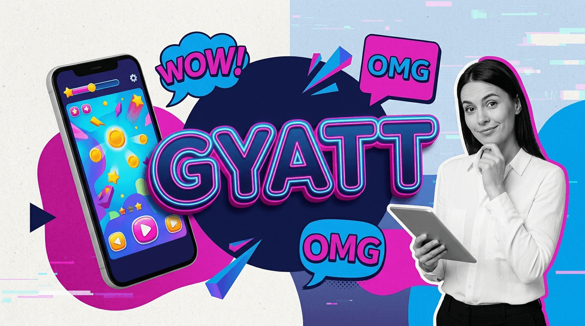 Illustration for What is 'gyat' and Why Kids Say It About Everything