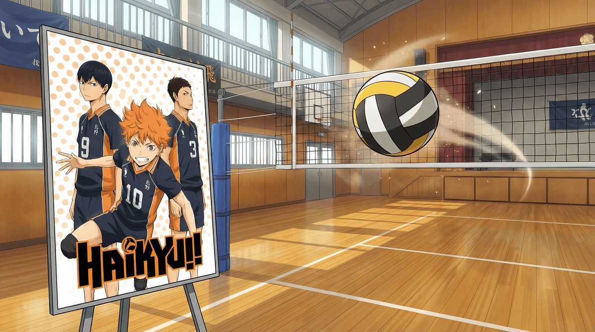 Illustration for Haikyuu Age Rating: TV-14 for Mild Language & Innuendo