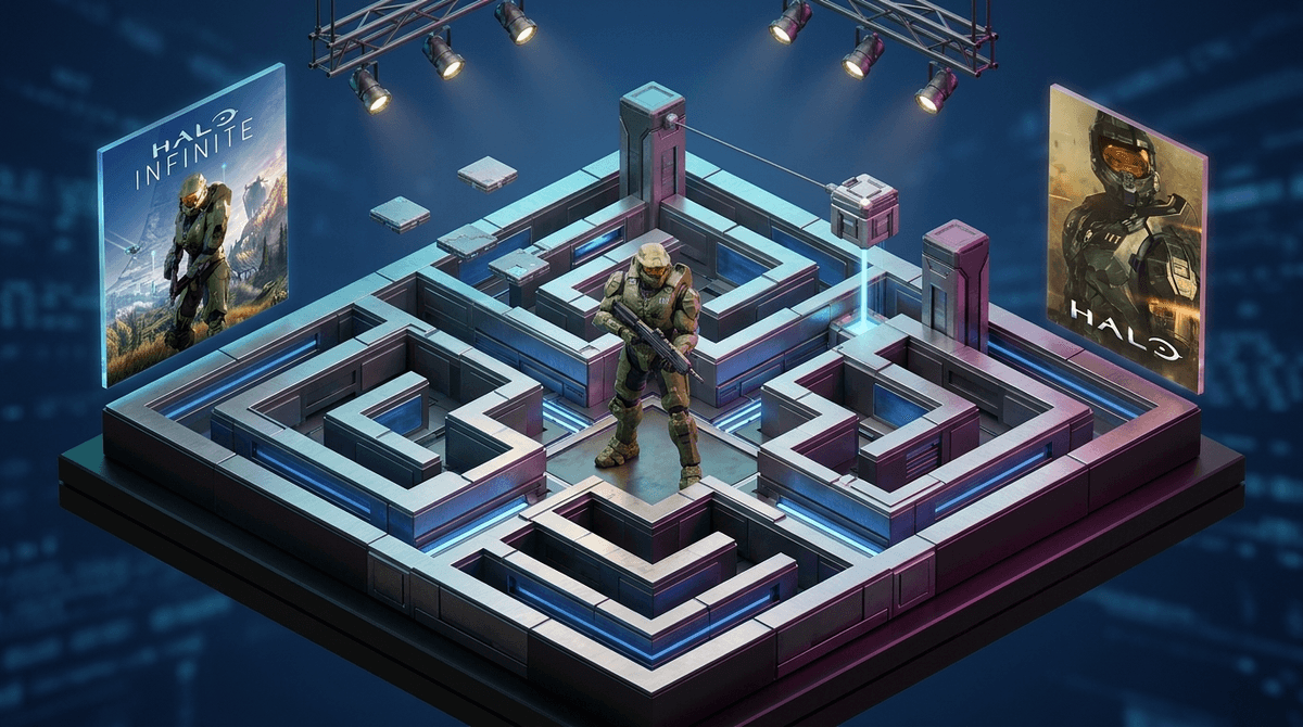 Illustration for Master Chief and the Multiplayer Maze: A Parent’s Guide to Halo Infinite