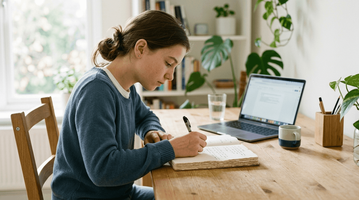 Illustration for Handwriting Builds Brain Connections That Typing Cannot Match