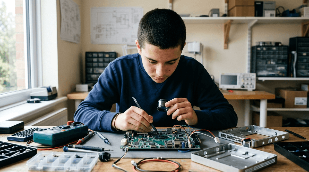Illustration for Hardware Reverse Engineering Skills Give Students a Competitive Edge
