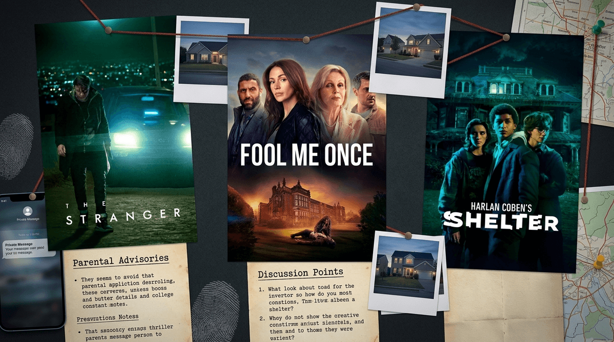 Netflix’s 'Coben-verse': A Parent’s Guide to the Most Addictive Thrillers
