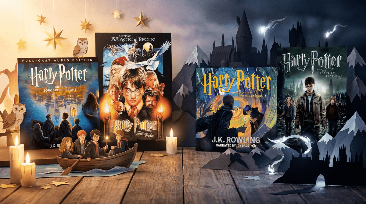 Illustration for Harry Potter: Which Books and Movies Are Right for Your Kid's Age?