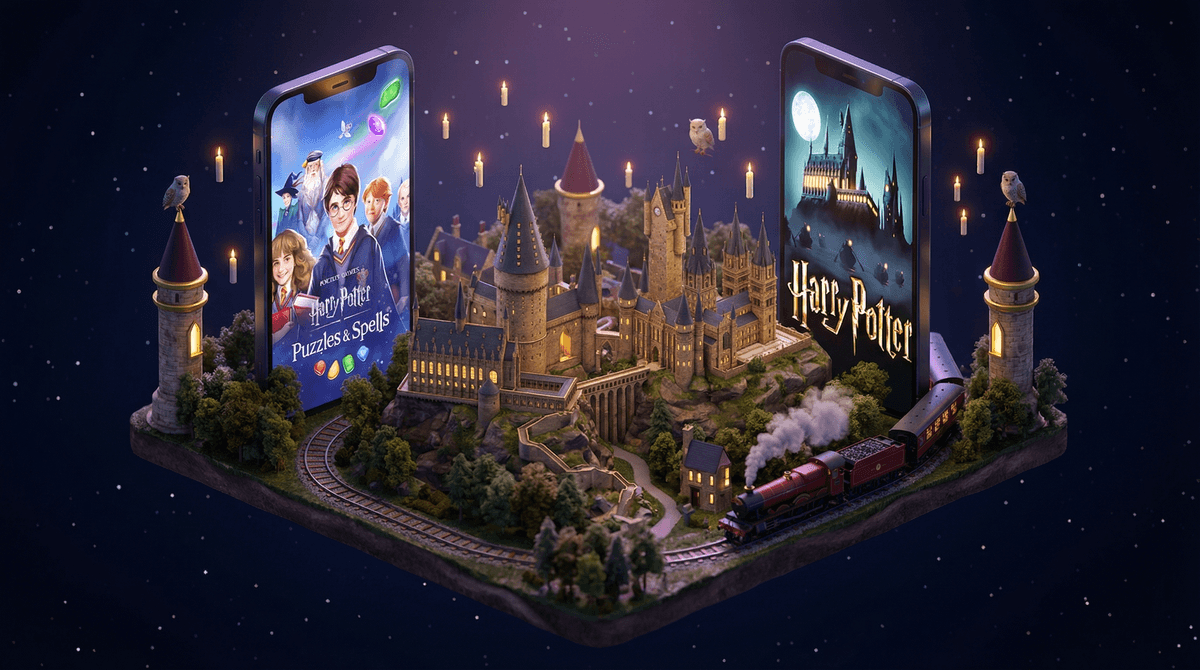 Illustration for Harry Potter Apps: A Parent's Guide to Wizarding World Games