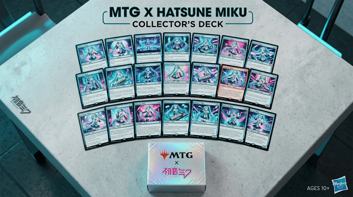Illustration for Hatsune Miku Commander Deck: Navigating the $150 Magic Drop