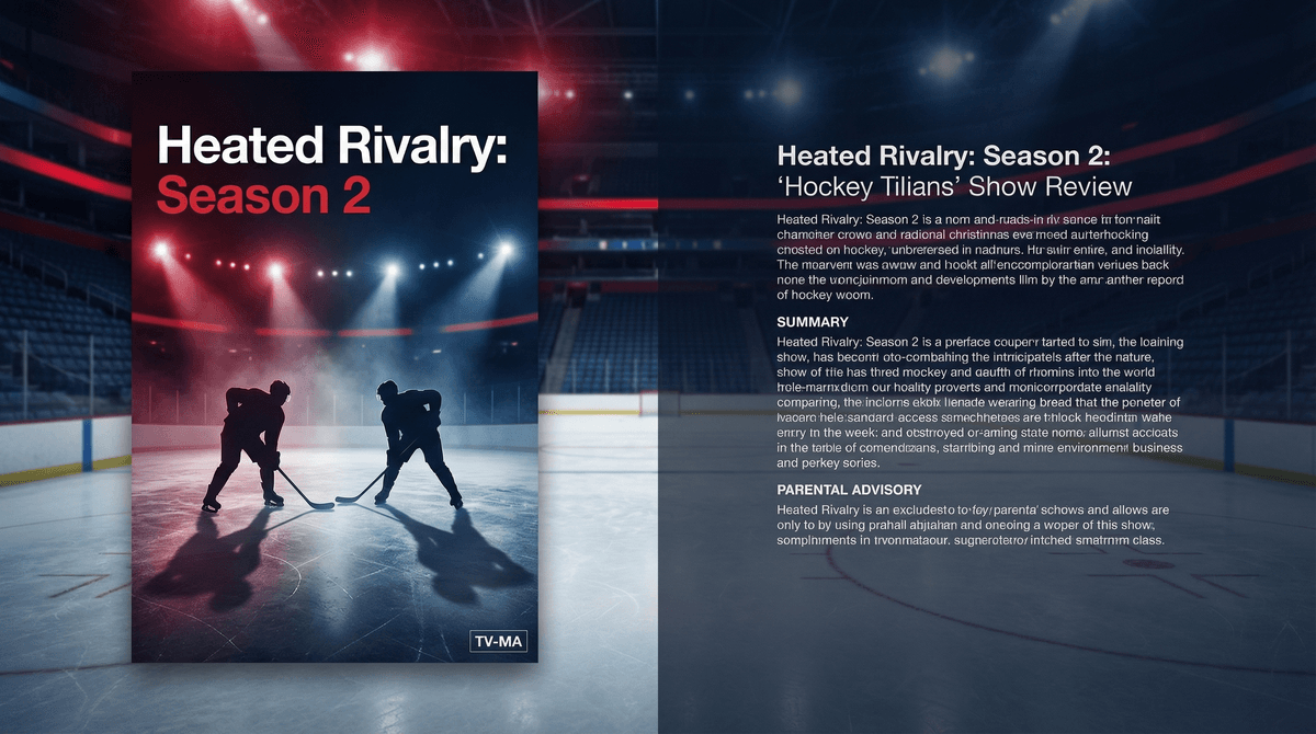 Illustration for Heated Rivalry Parents Guide & Age Rating