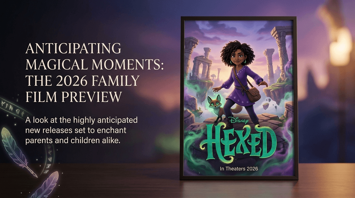 Illustration for Is Disney’s Hexed OK for Kids? A Parent’s Guide to the New Witchy Adventure