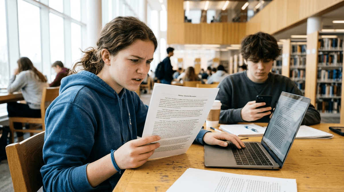Illustration for Screenwise guide: Hidden AI Use in Group Projects Drags Down Student Grades
