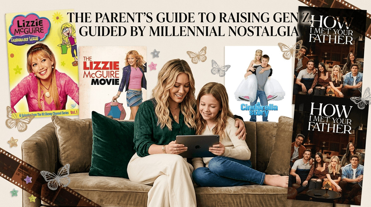 Illustration for The Hilary Duff Renaissance: Sharing Your Childhood Icon with Your Kids