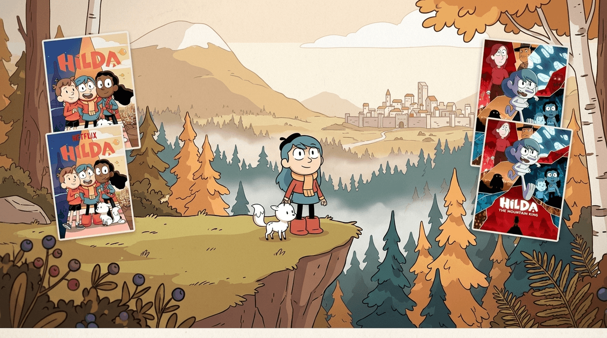 Illustration for Is Hilda Low Stimulation? Parents Guide and TV-Y7 Rating