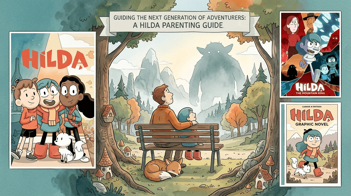 Illustration for Hilda: Navigating Trolls, Trolberg, and Radical Empathy