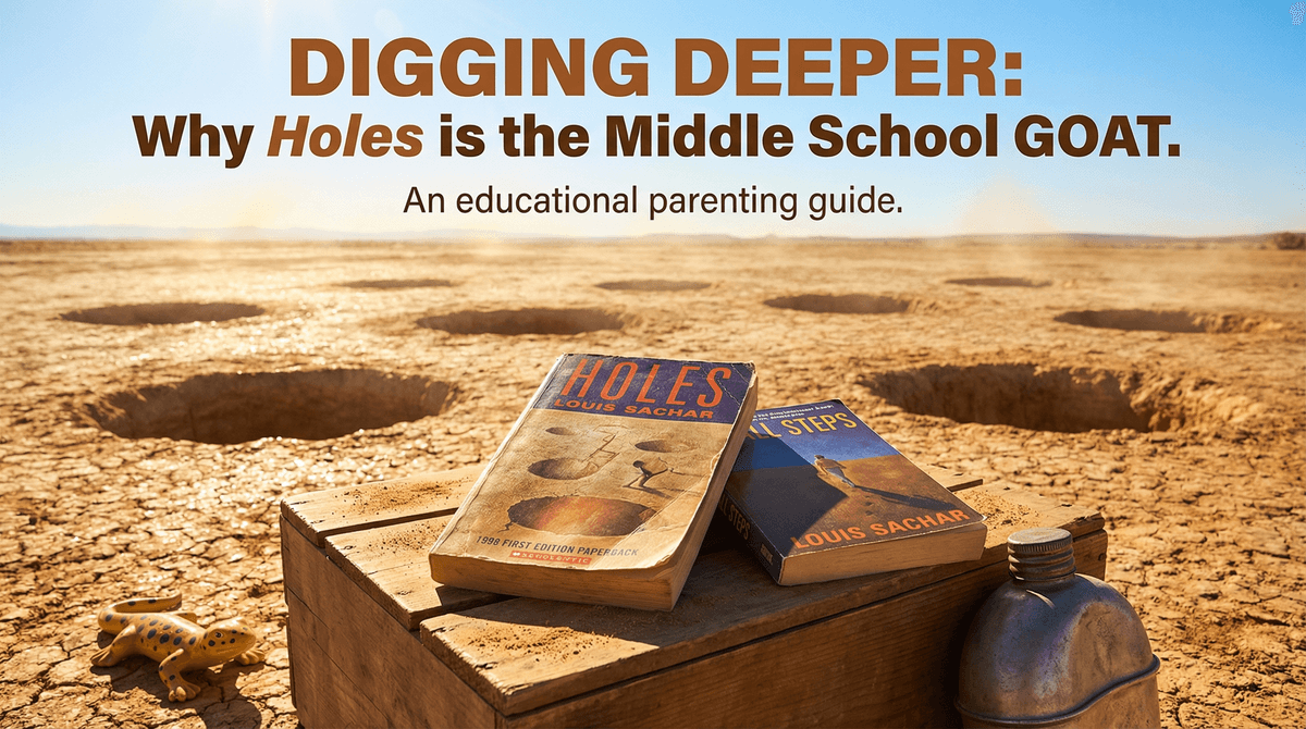 Illustration for Digging Deeper: Why 'Holes' is Still the Middle School GOAT
