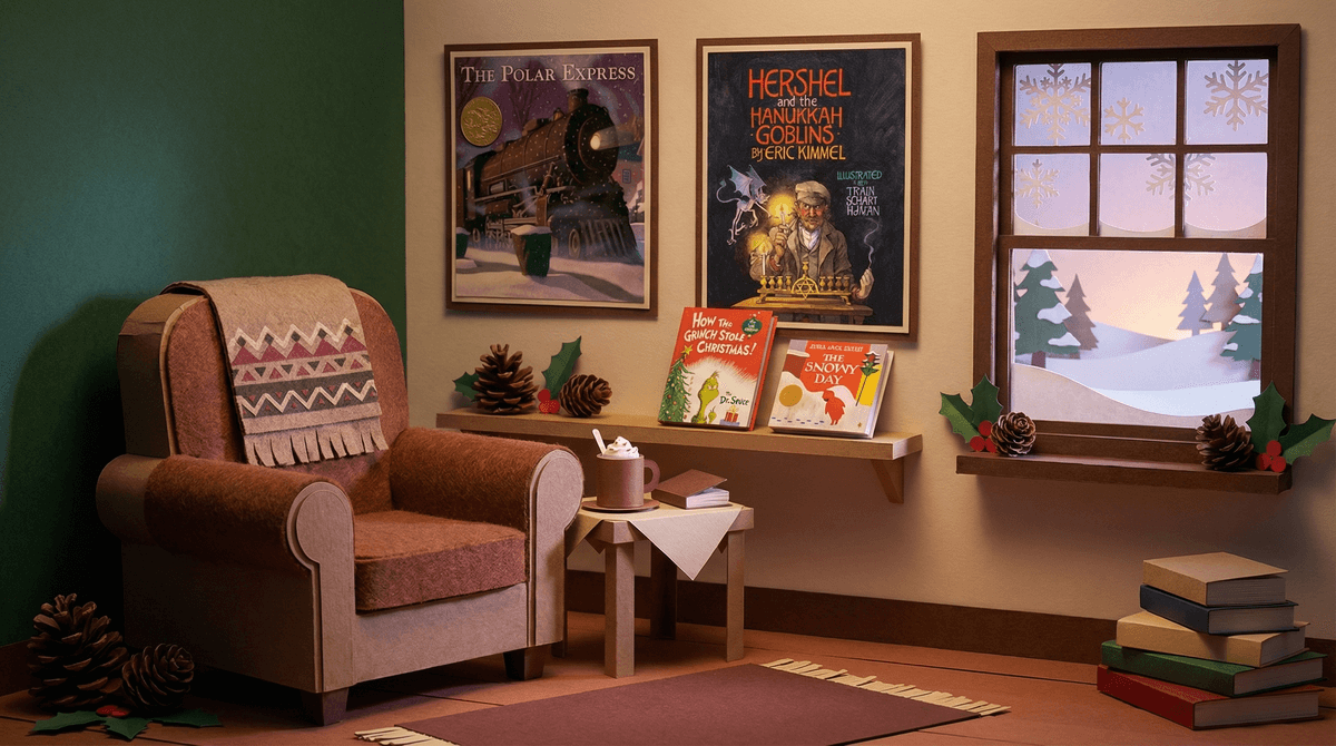 Holiday Books for Kids: Building Traditions Beyond Screen Time