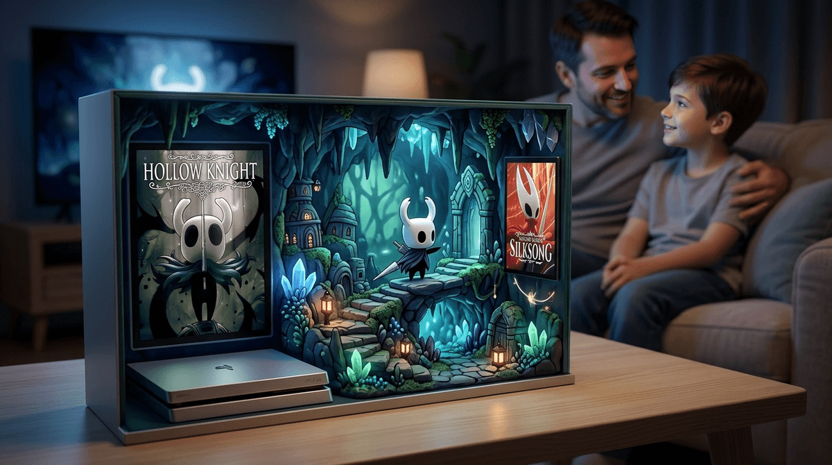 Illustration for Hollow Knight: Why This Beautiful Bug Game Is Testing Your Kid’s Patience