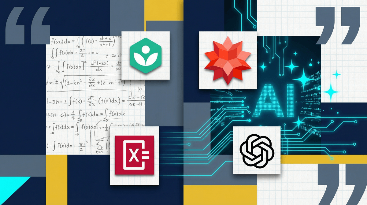 Illustration for Homework Help Websites: When AI Does the Math Problem