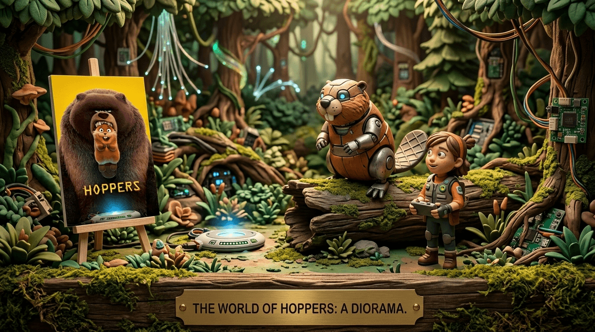 Hoppers: Is Pixar's New Robot-Beaver Movie Too Intense for Younger Kids?