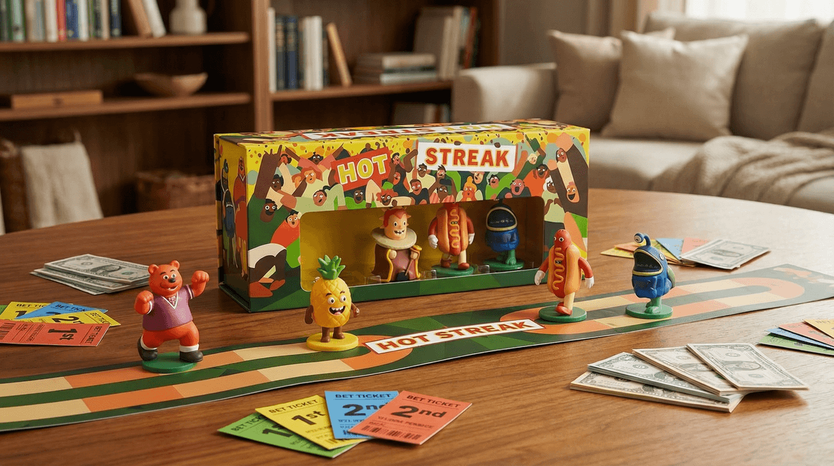 Illustration for Hot Streak Board Game: Is This Betting Game Right for Your 6-8 Year Old?