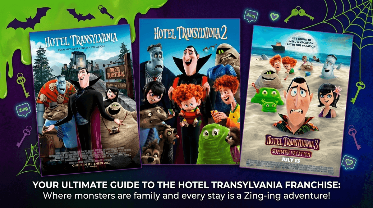 Illustration for Hotel Transylvania: A Parent’s Guide to Monsters, Milestones, and 'Zings'