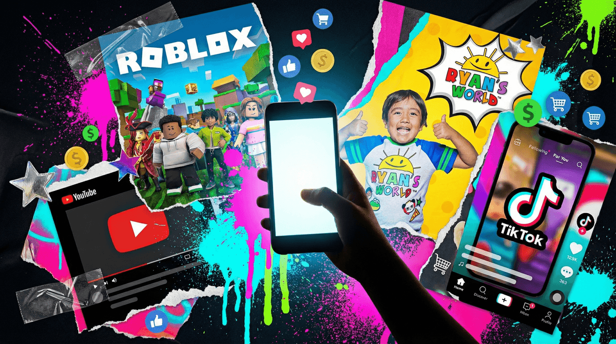 Illustration for How Influencers Market to Kids (And What Parents Can Do About It)