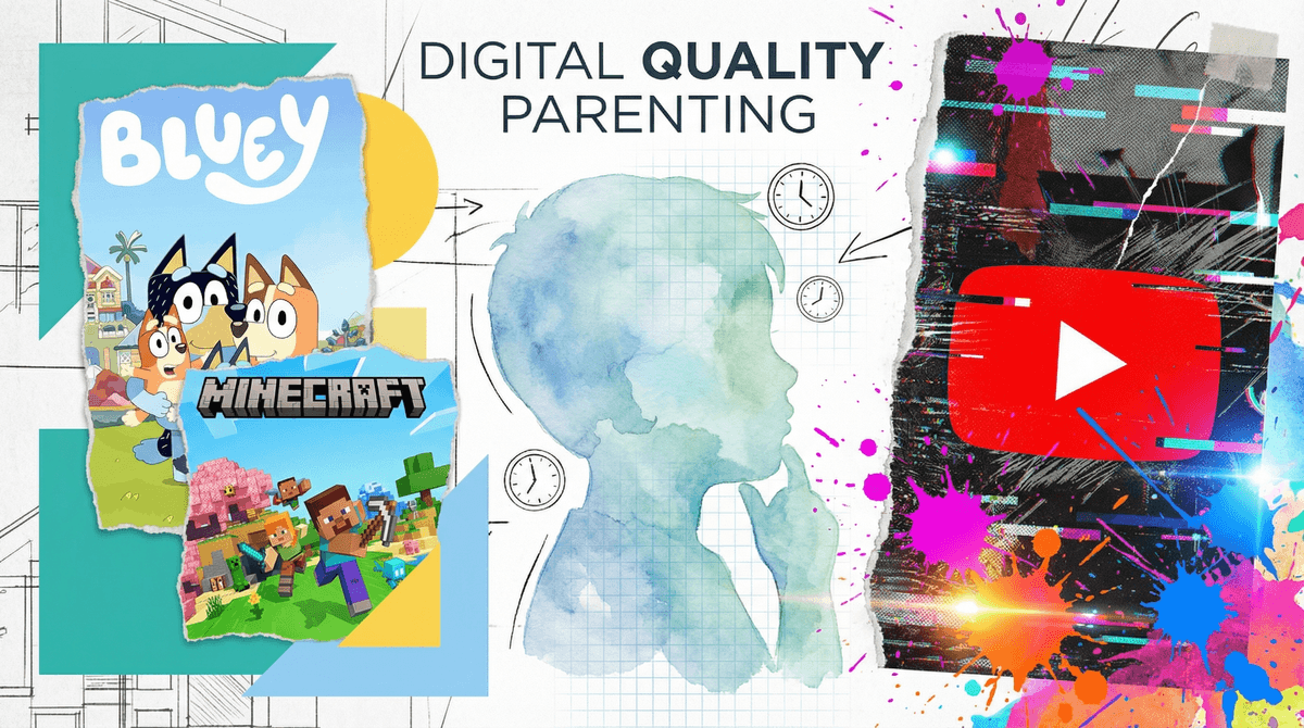 Illustration for How Much Screen Time Is Actually OK? The Research-Backed Answer Parents Need