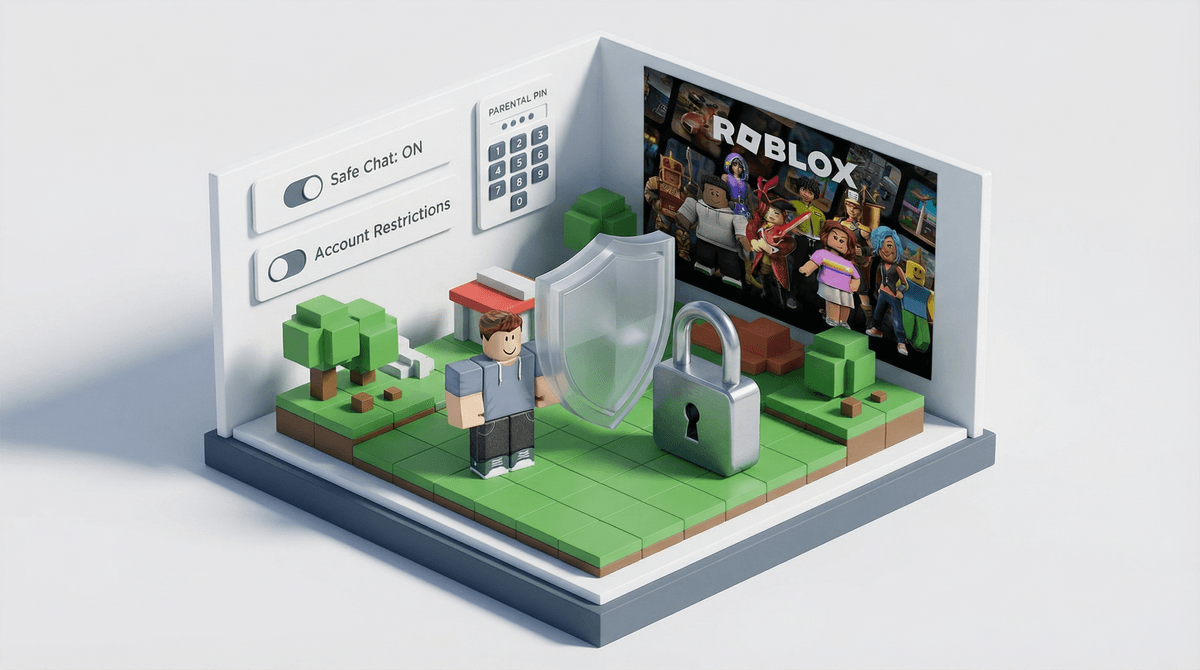 Illustration for Roblox Chat Settings: How to Lock Messages and Voice Chat