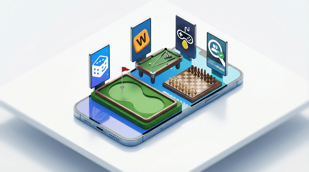 Illustration for How to Play iMessage Games: Parents Guide to GamePigeon