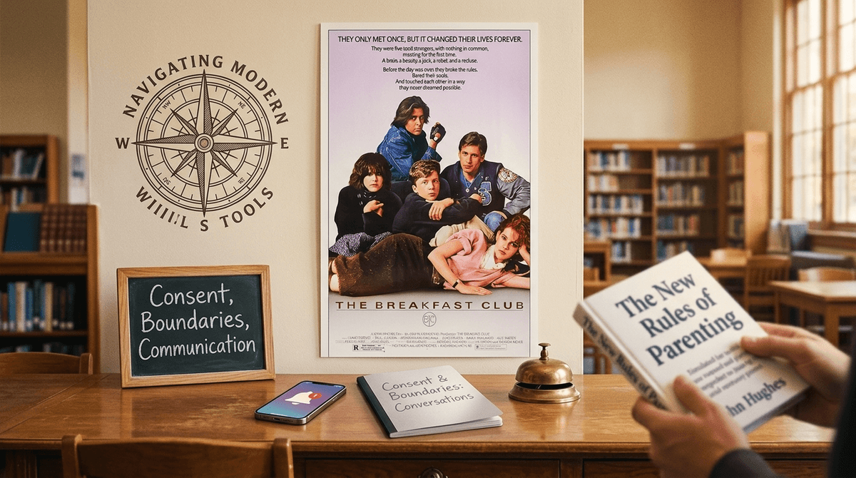 Illustration for From '80s Classic to Teachable Moment: Navigating Consent with The Breakfast Club