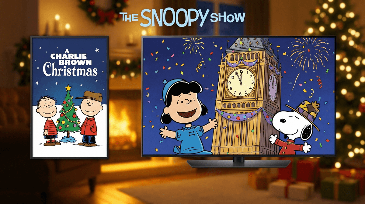 Illustration for How to Watch Snoopy Presents: For Auld Lang Syne on Apple TV+