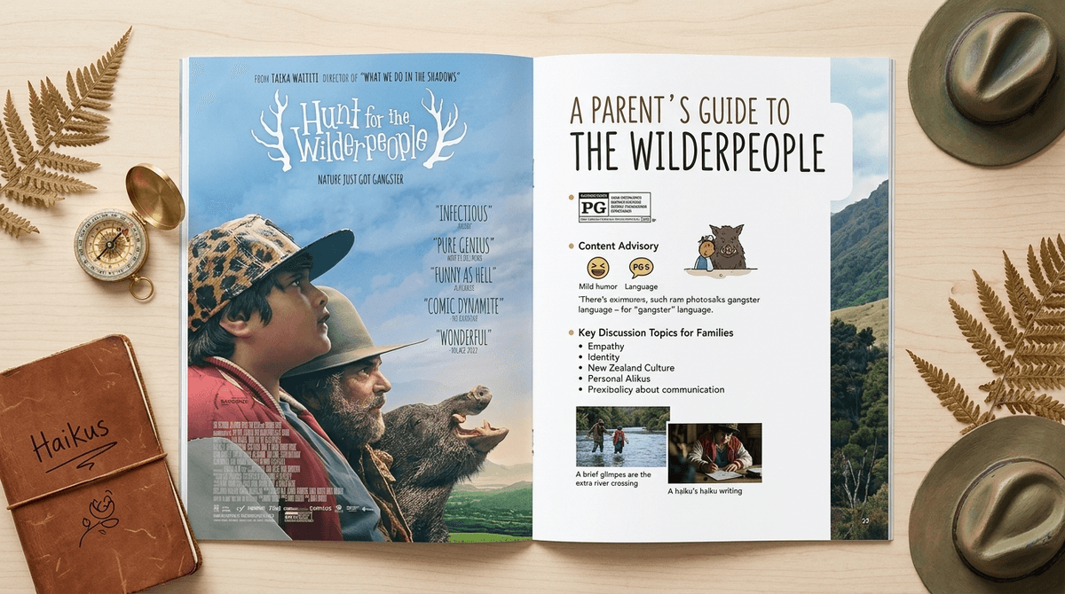 Illustration for Hunt for the Wilderpeople: Why Your Family Needs This 'Majestical' Adventure